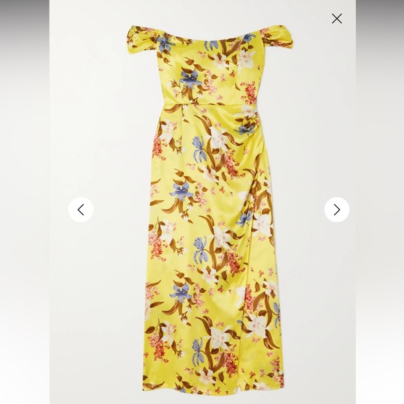 Reformation silk dress